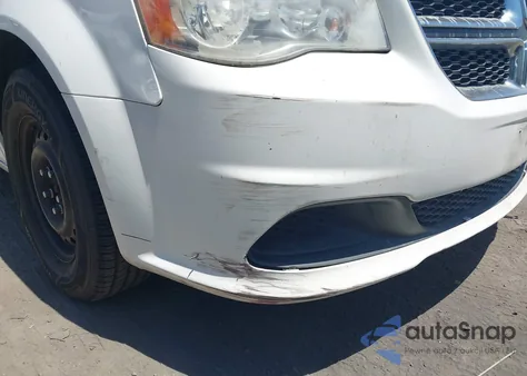 2012 Dodge Grand Caravan Se/Avp z USA, uszkodzony, nr VIN 2C4RDGBG9CR242083